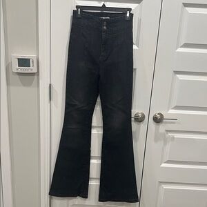 We The Free Black High Rise Women Jeans